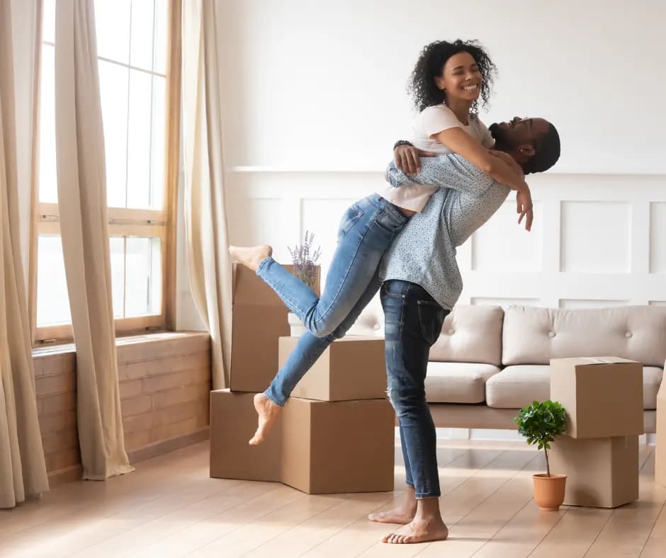 happy home purchasers who recently acquired a house
